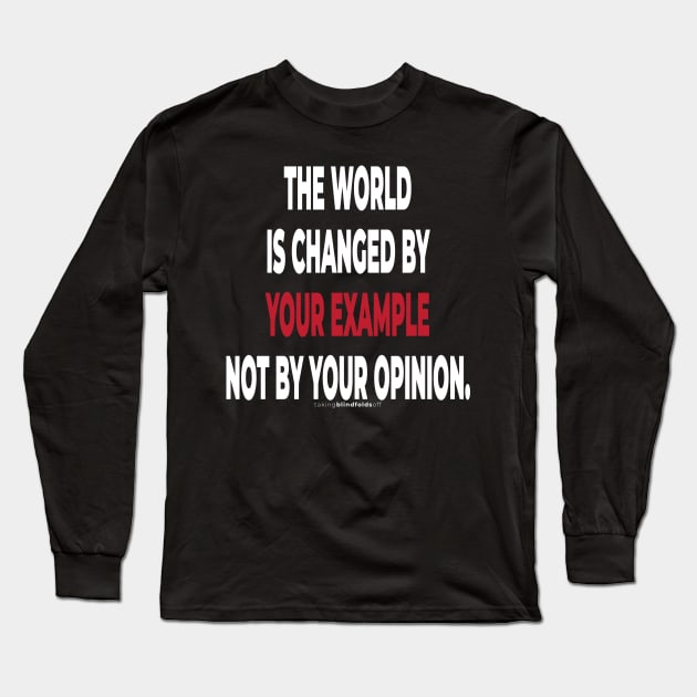 Vegan Activist Graphics #takingblindfoldsoff 52 Long Sleeve T-Shirt by takingblindfoldsoff